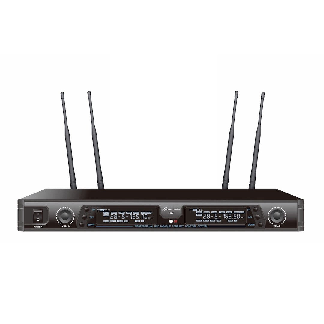 Studiomaster W2 Sistema Inalambrico doble UHF