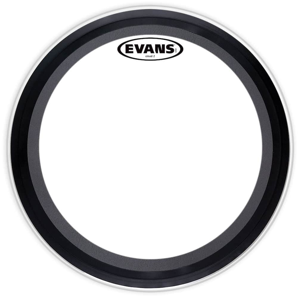 EVANS Parche Bombo 24" EMAD2 Clear Bass - Evans - Batería y Percusión