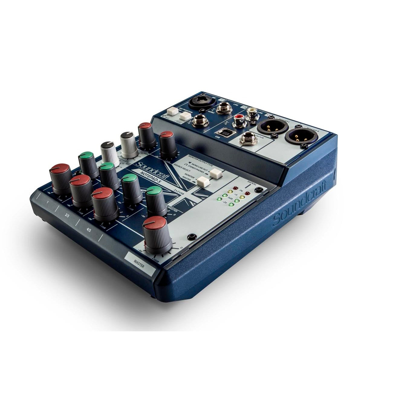 SOUNDCRAFT Notepad 5 Mixer analogo con USB record