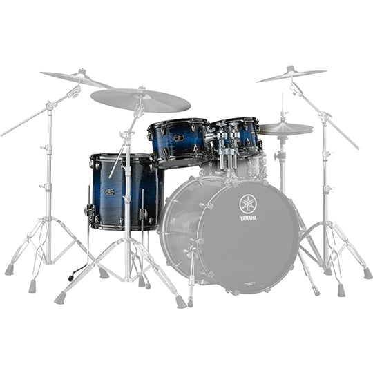 YAMAHA Set Toms 10X12 + Floor Tom 16" Live Custom Hybrid Oak LHP6F3 Uzuchs - Yamaha - Batería y Percusión
