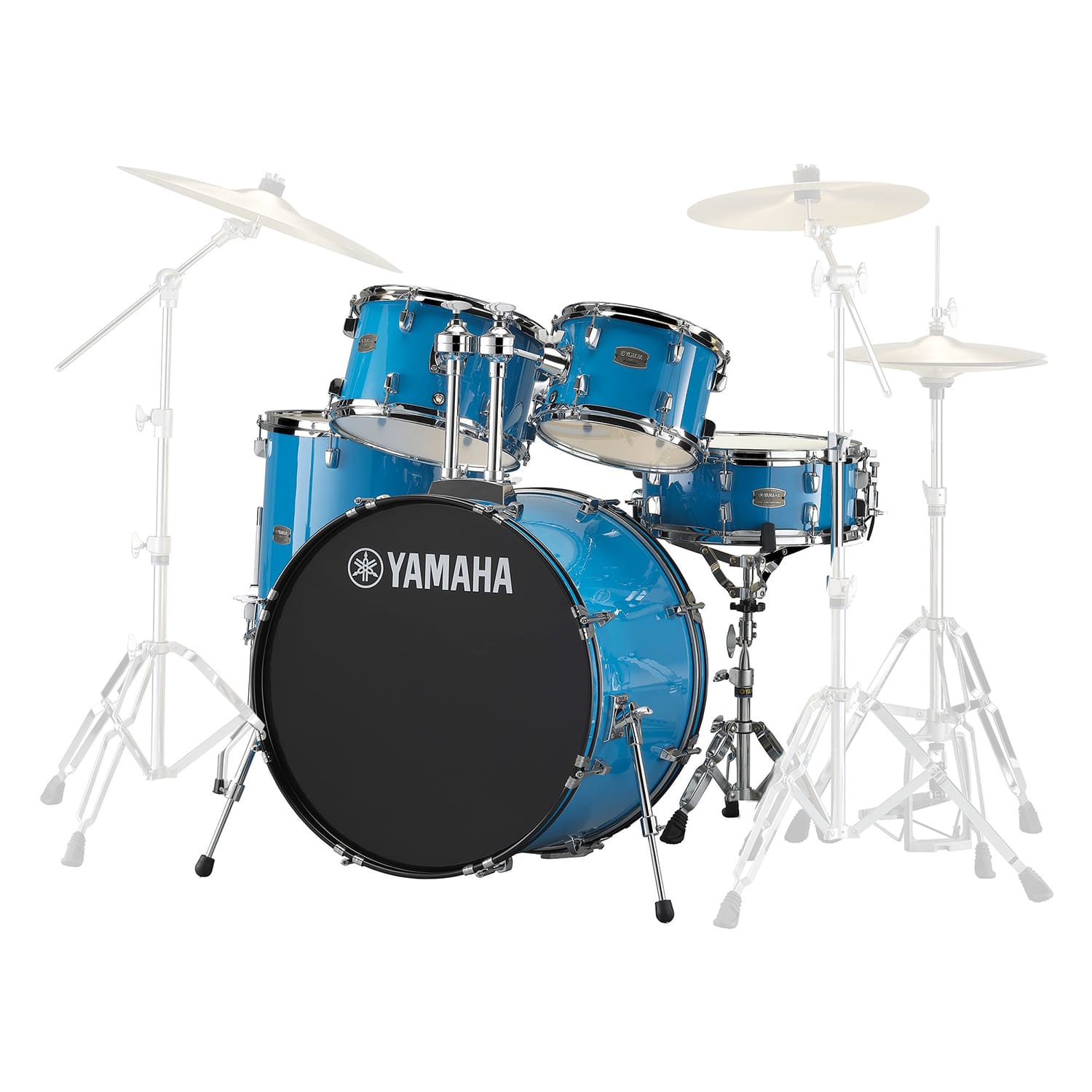 YAMAHA Shell pack 5 piezas bombo 22" Rydeen RDP2F5 Sky Blue - Yamaha - Batería y Percusión