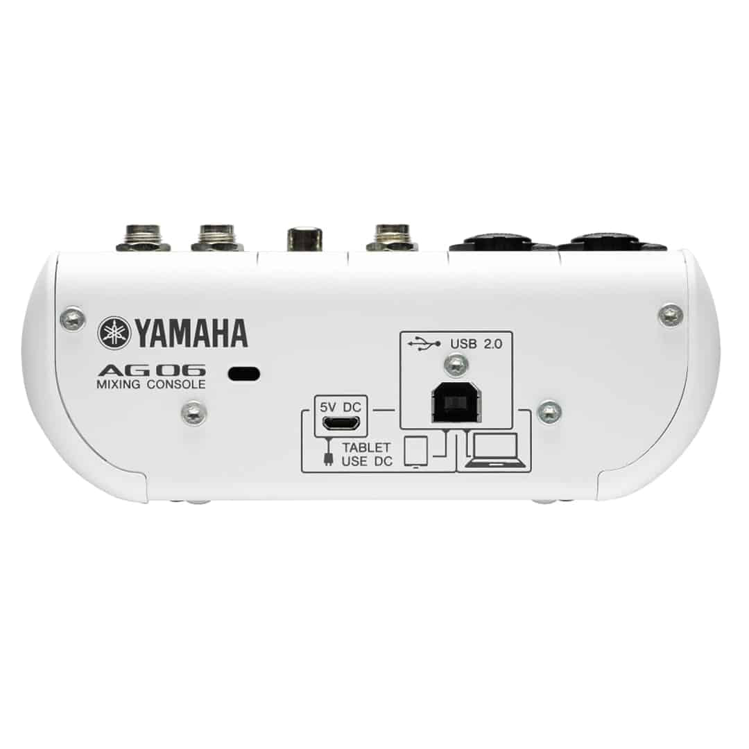 AG06 Mezclador interfaz de audio USB de 6 canales - Yamaha