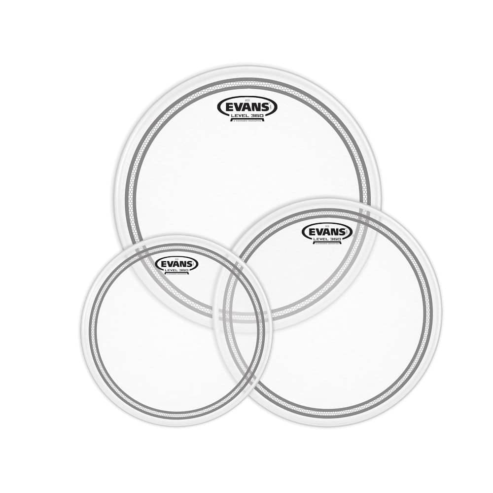 EVANS Set de Parches EC2 Tompack, Coated, Rock (10", 12", 16") - Evans - Batería y Percusión
