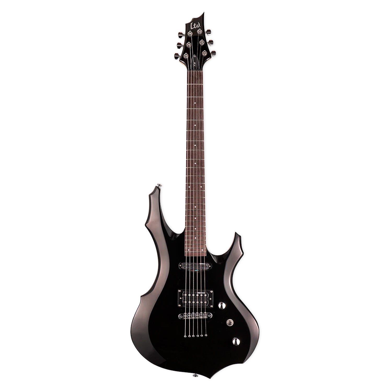 LTD Guitarra Eléctrica Serie F-10 Black Con Funda - LTD - Guitarras