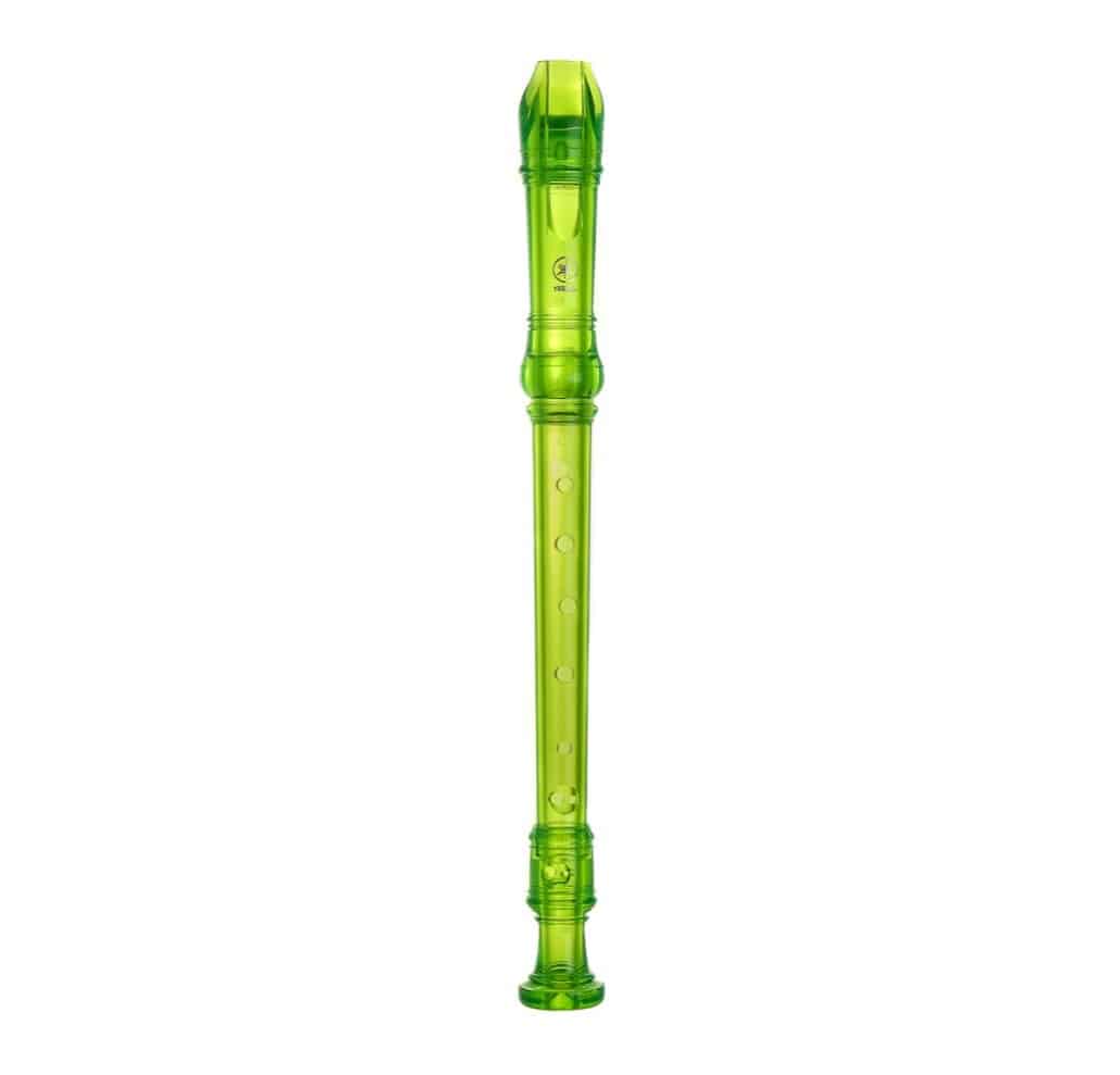 YAMAHA Flauta Dulce Soprano Digitacion Alemana Yrs-20Gg Translucent Green - Yamaha - Vientos