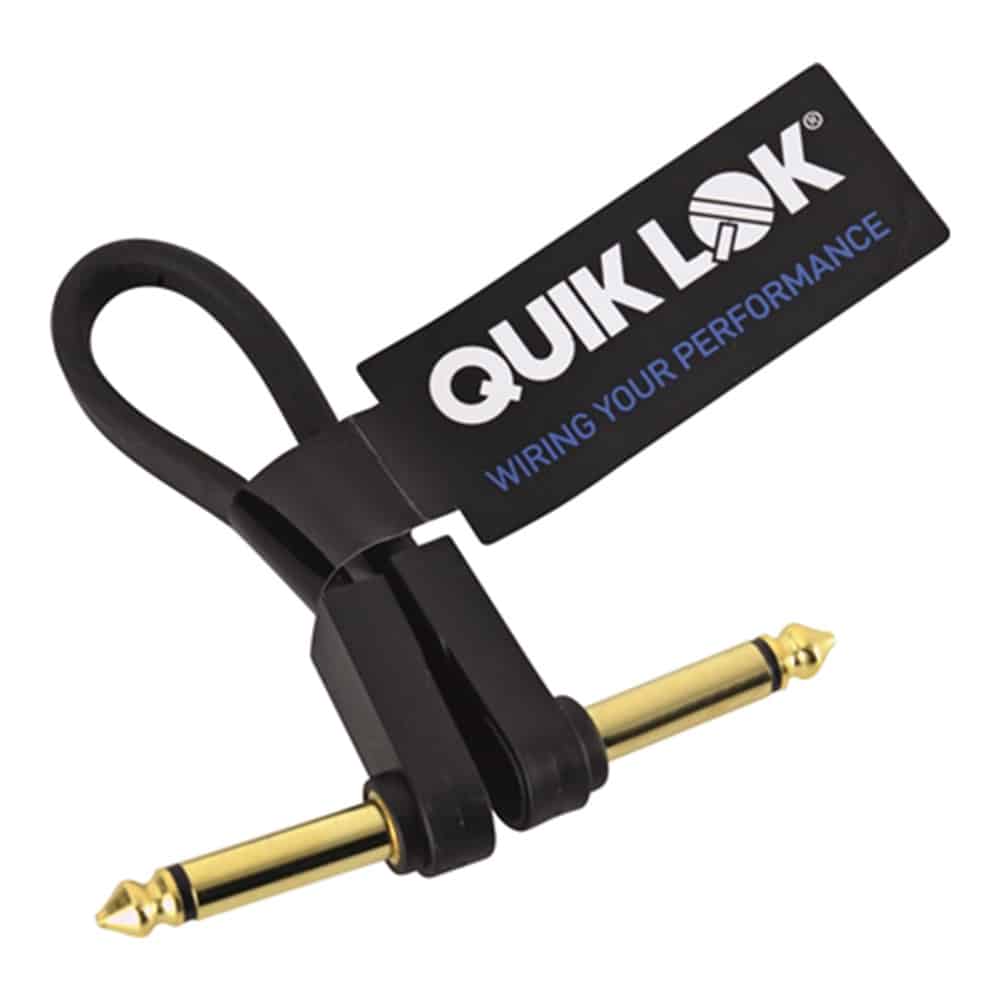 QUIKLOK Cable Pacth 0.3M Negro - Quiklok - Guitarras