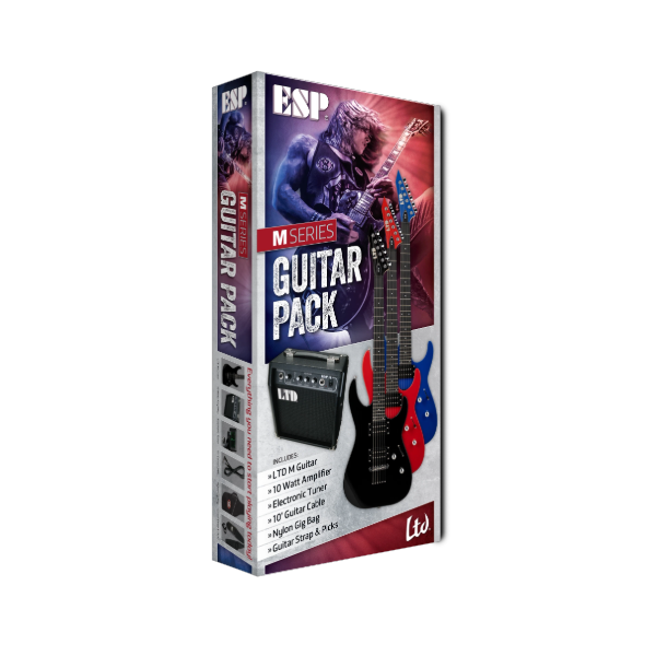 LTD B Series Bass Pack - Black Satin - Guitarras