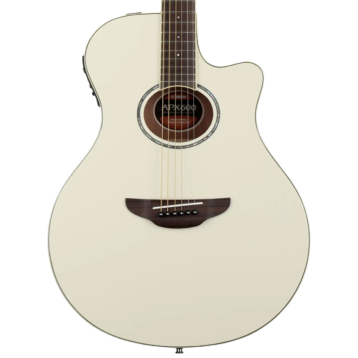 Guitarra Electroacustica APX600 Vintage White - Yamaha