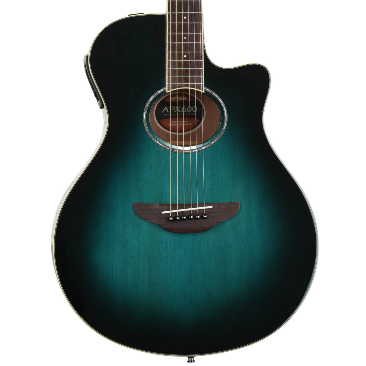 Guitarra Electroacustica APX600 Oriental Blue Burst - Yamaha