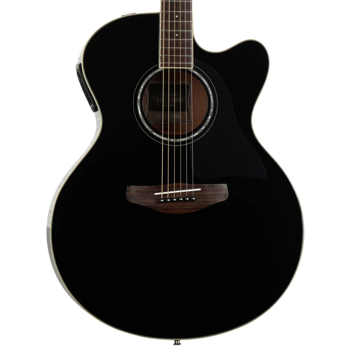 Guitarra electroacustica Black CPX600 - Yamaha