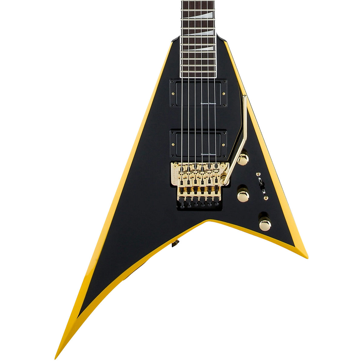 Guitarra Eléctrica Jackson RRX24 - BLK W YLW BVLS 2913636598