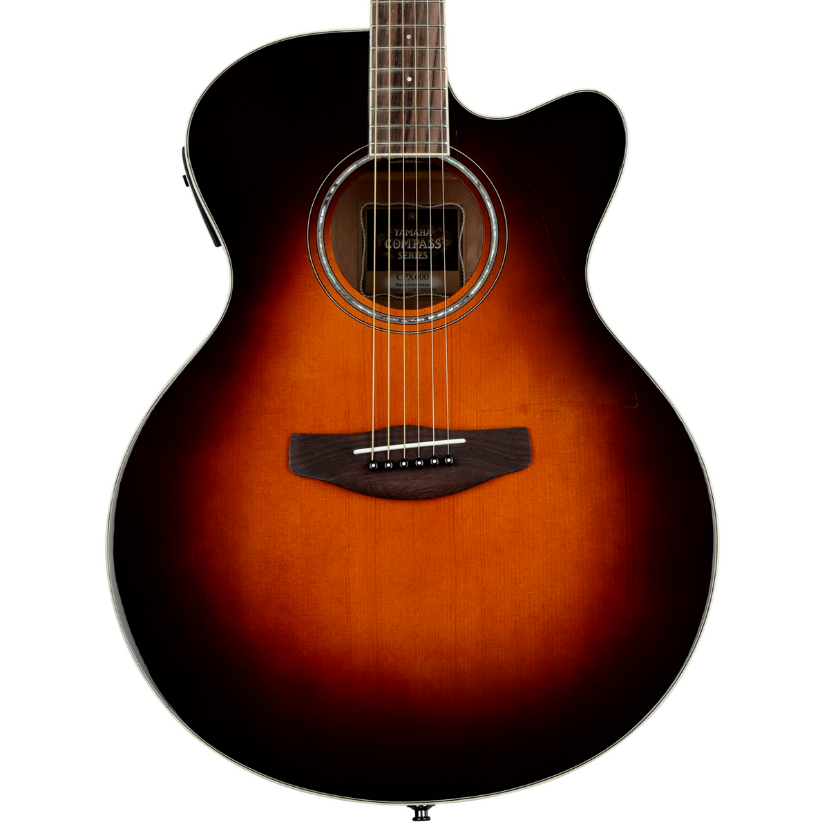 Guitarra electroacustica Old Violin Sunburst CPX600 - Yamaha