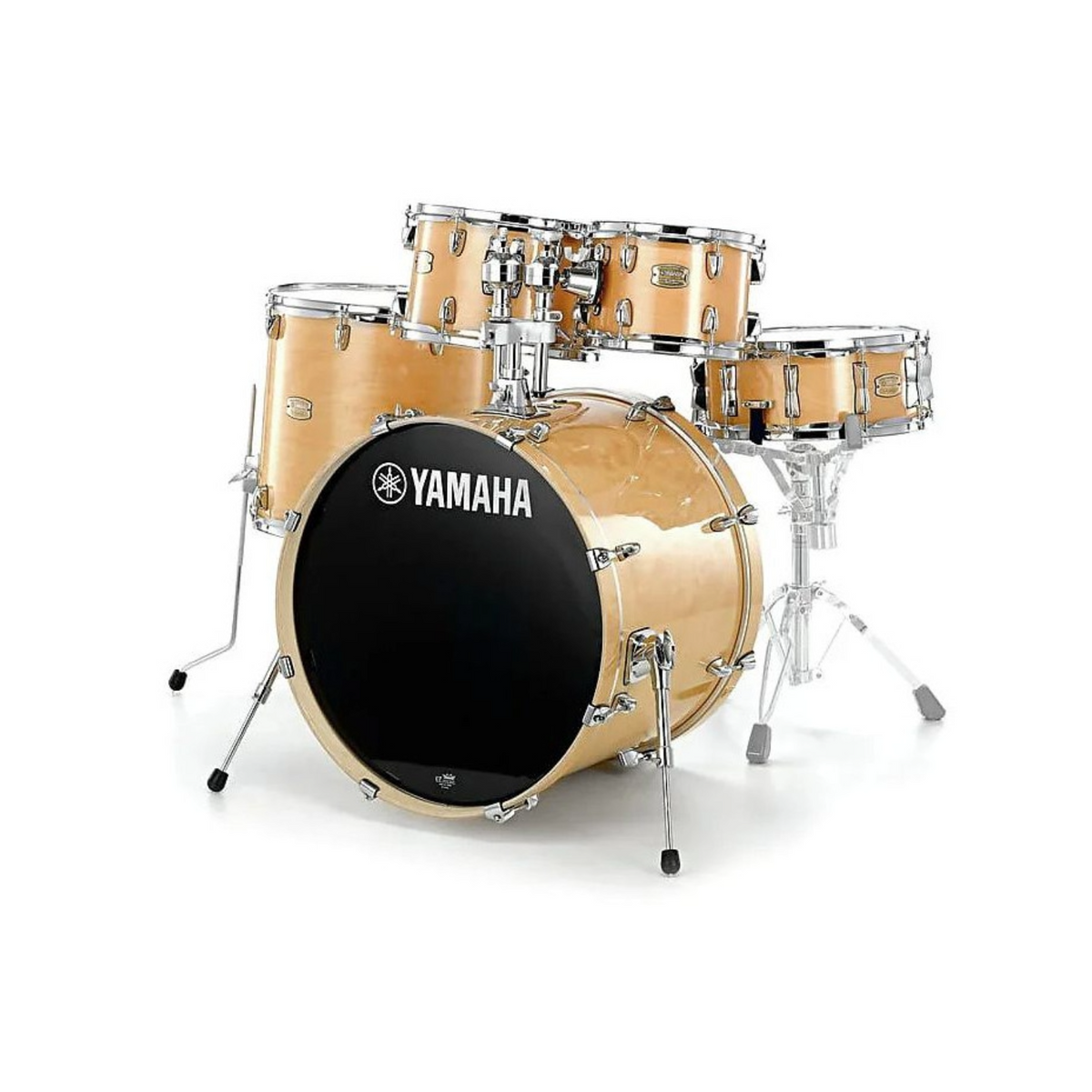 Set Bateria Stage Custom Birch con bombo 22" Natural Wood