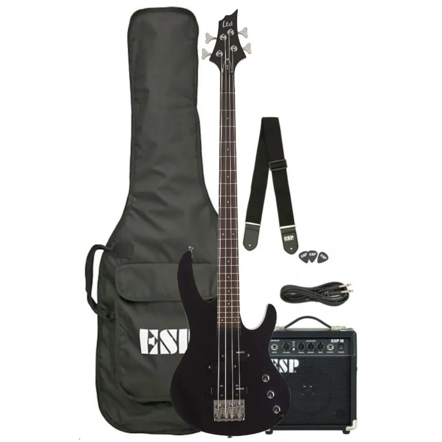 LTD B Series Bass Pack - Black Satin