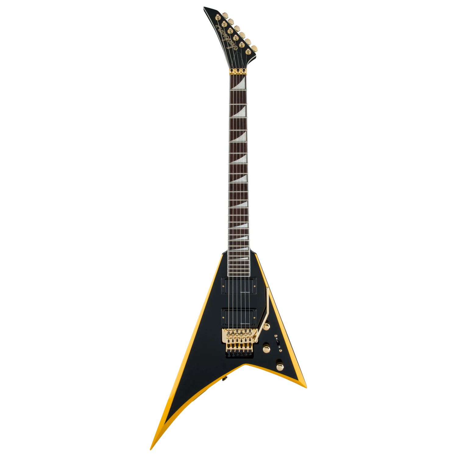 Guitarra Eléctrica Jackson RRX24 - BLK W YLW BVLS 2913636598