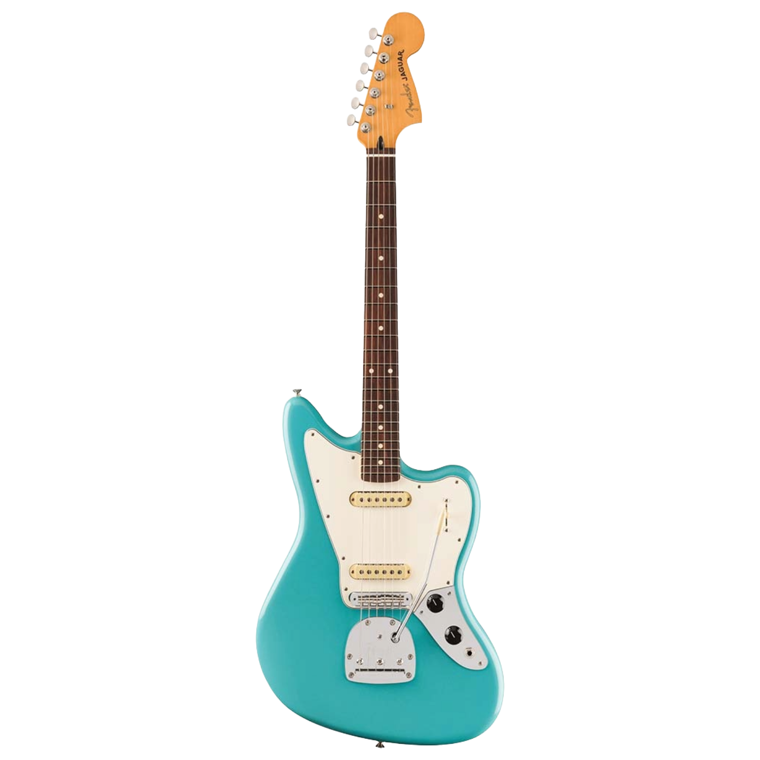 FENDER Guitarra eléctrica Player II Jaguar RW Aquatone Blue - Fender - Guitarras