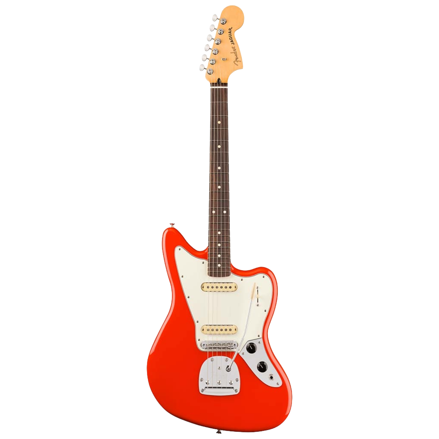 FENDER Guitarra eléctrica Player II Jaguar RW Coral Red - Fender - Guitarras