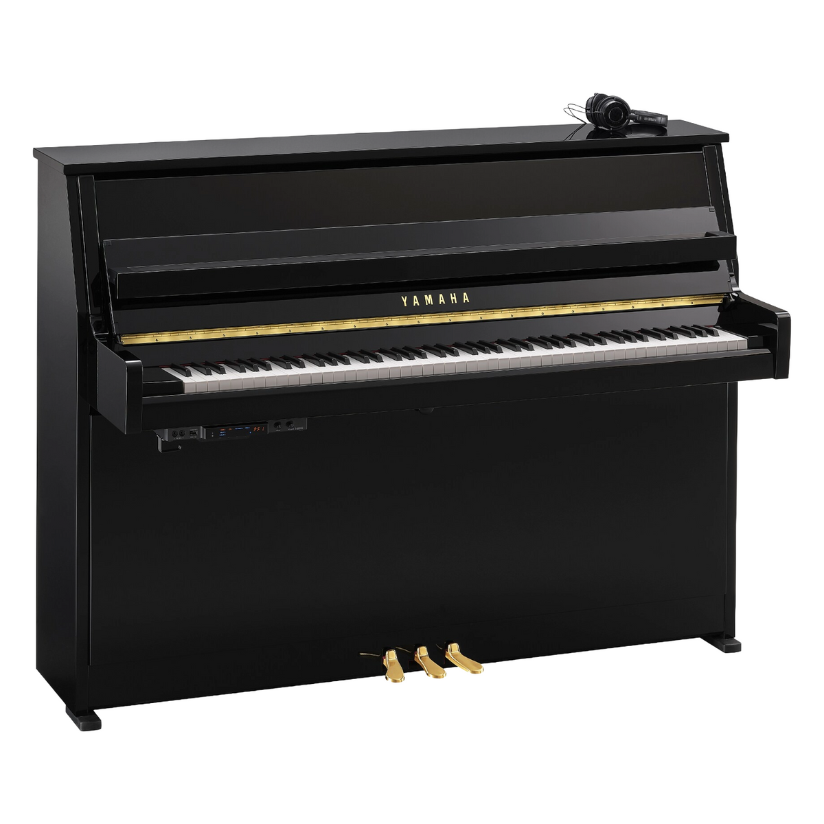 Piano Vertical Silent B10 SC3 Ebano Pulido - Yamaha