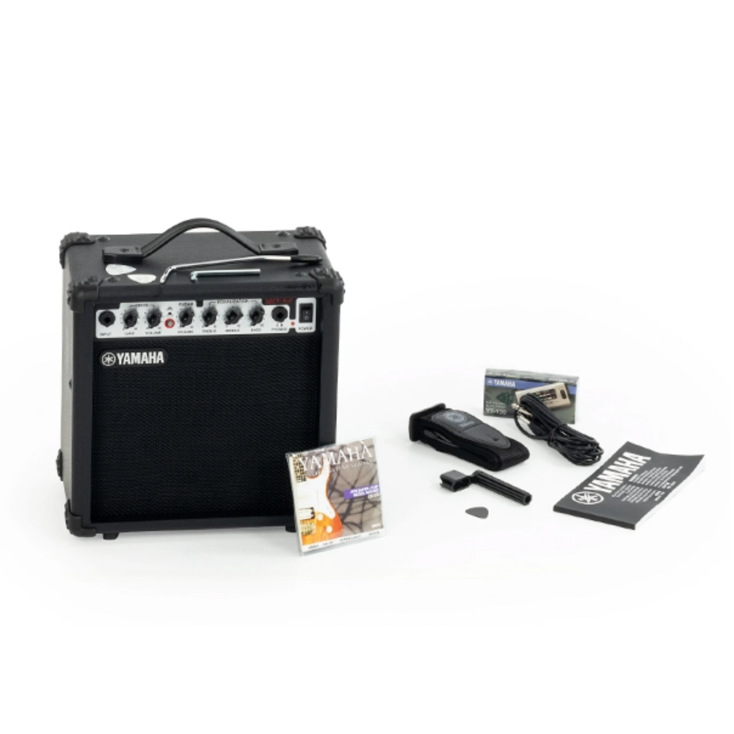Pack de Guitarra Eléctrica Yamaha Gigmaker ERG121GPII (Metallic Blue) con Amplificador y Accesorios