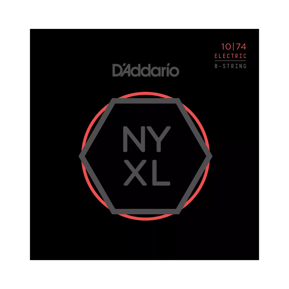 Cuerdas Guitarra Electrica 8 cuerdas NYXL 10-74 - Daddario