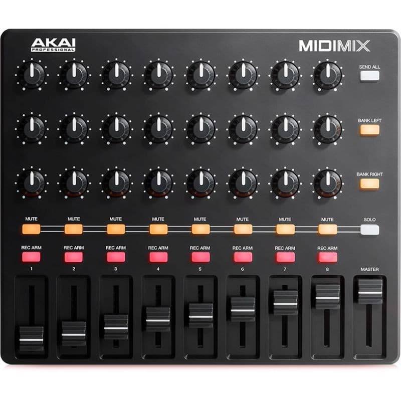 Akai MIDIMIX Mezclador Midi para DAW 8 faders