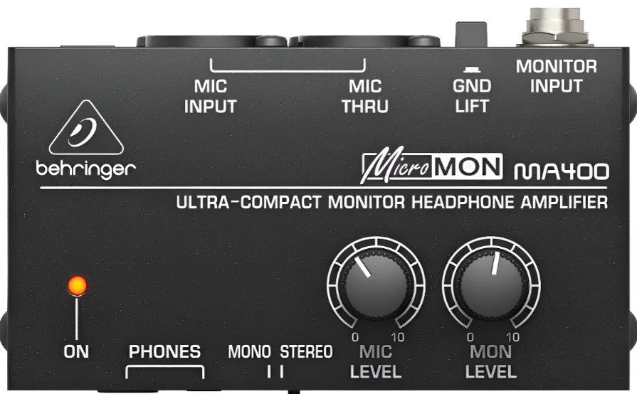 BEHRINGER MA400 amplificador audifonos - Audífonos