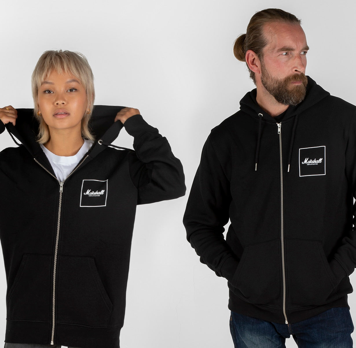 Sudadera Logo Cuadrado Talla XL - Marshall