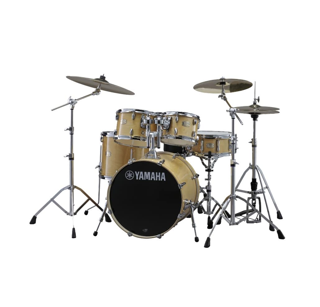 YAMAHA Set Bateria Stage Custom Birch con bombo 22" Natural Wood - Batería y Percusión