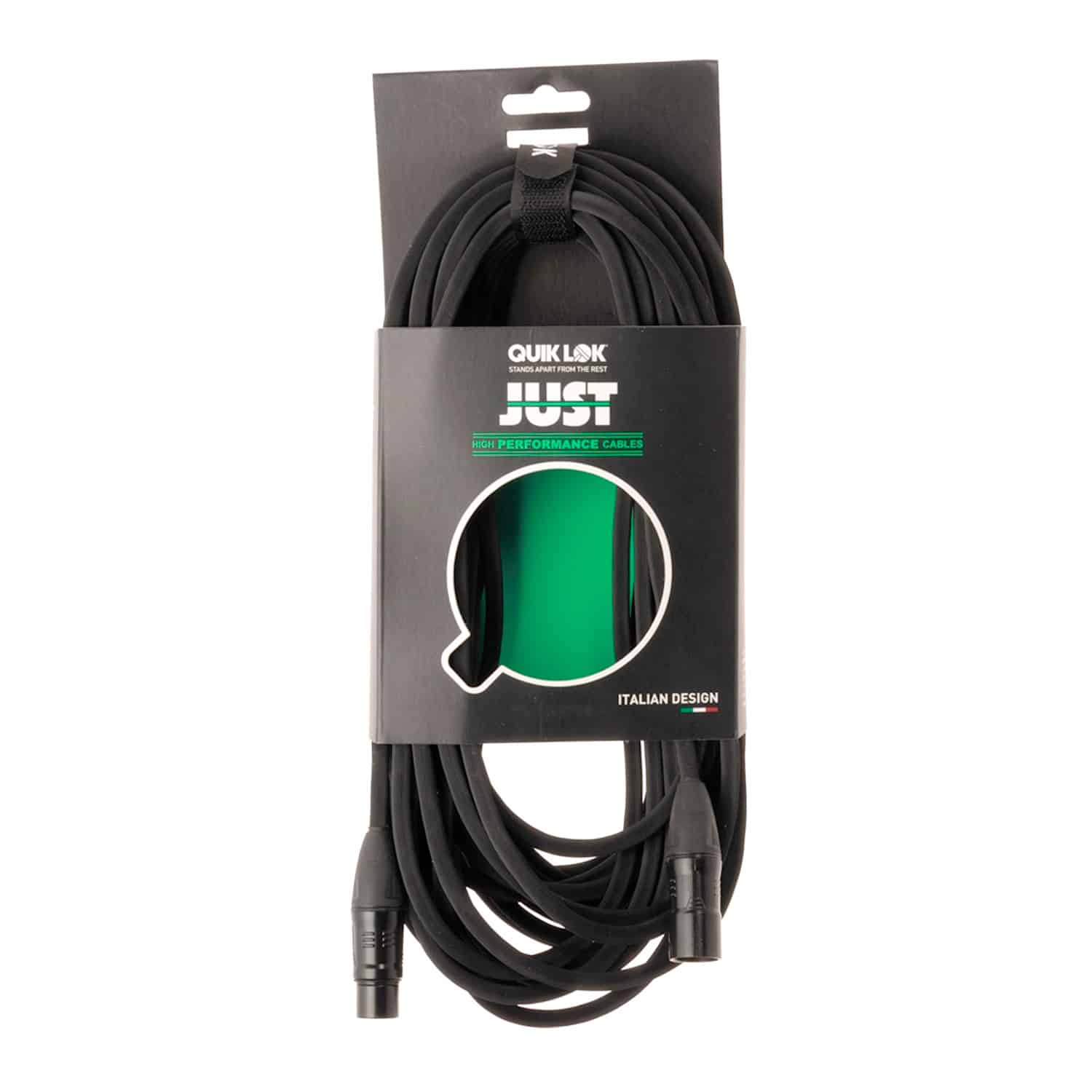 QUIKLOK Cable de micrófono XLR Macho/Hembra 3 Metros - Quiklok - Cables y Conectores