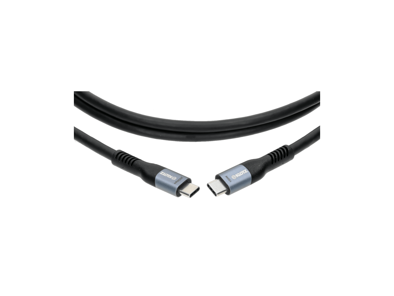 KLOTZ USB-CC-1.0 USB 3.2 cable 1 mt Plug C a C - Cables y Conectores