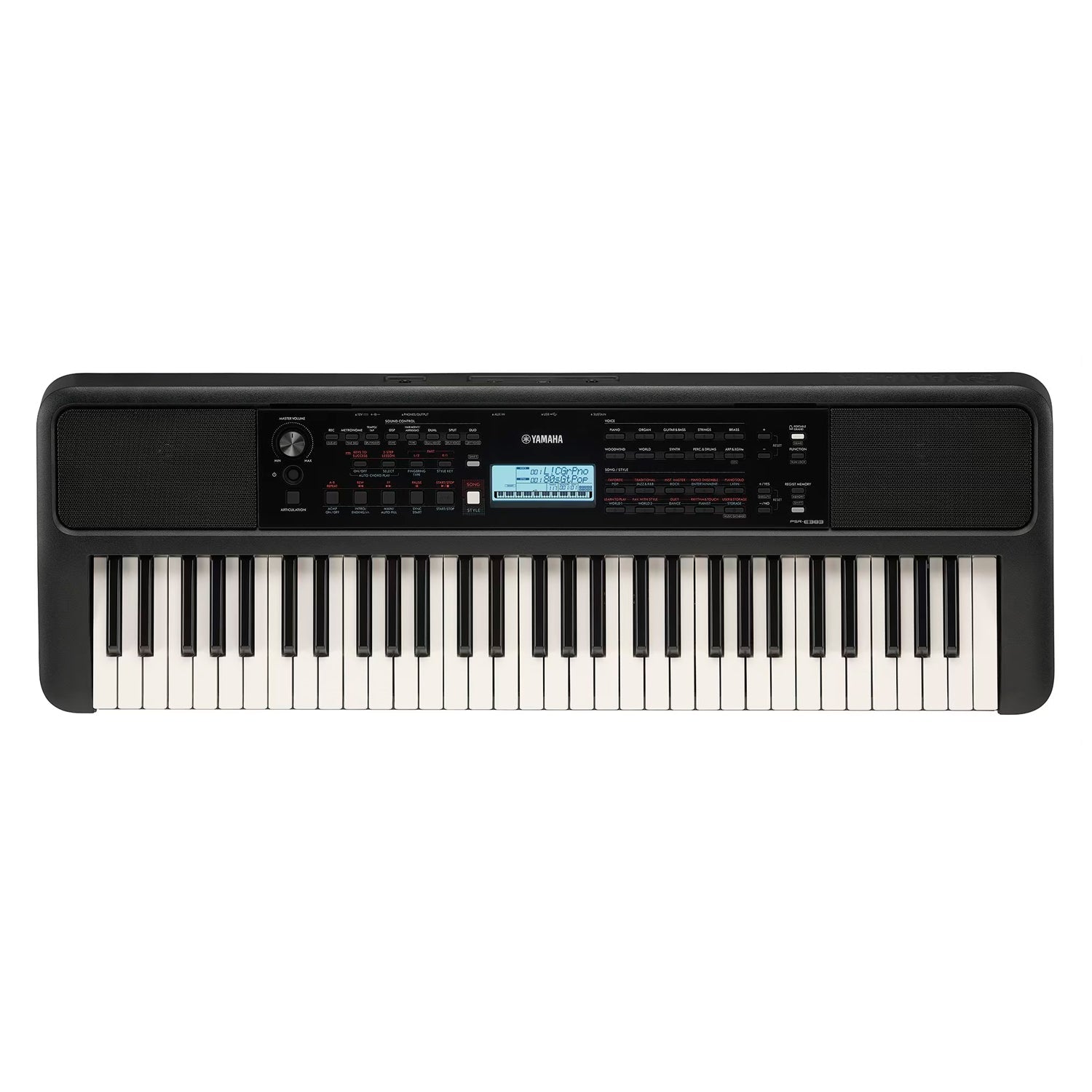 Teclado portatil de 61 teclas PSR- E383 - Yamaha