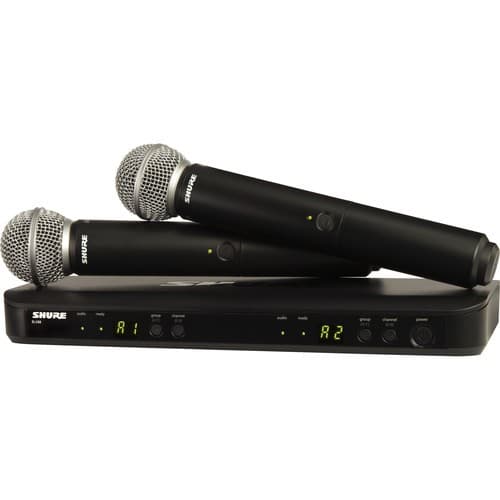 Shure BLX288/SM58 Microfono inalambrico doble SM58
